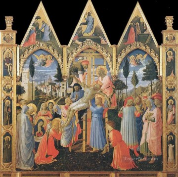  angel - Deposición Renacimiento Fra Angelico